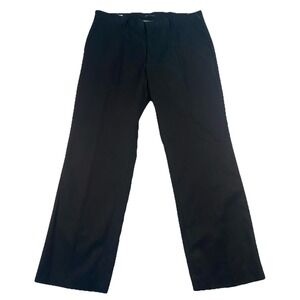 Gap Chino Pants Work Casual Soft Straight Flat Front Cotton Black Size 36X30 NWT